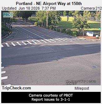 Portland - NE Airport Way at 158th